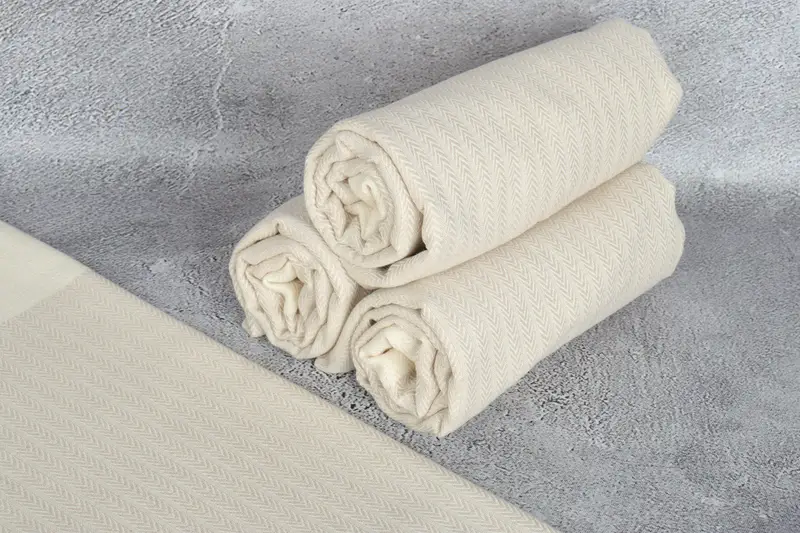 Eco-friendly Turkish towel for home and travel, Wedding Gifts Towel, Family Gift, 68x36 Cotton Palm Design Towel, Gifts For Him, Bridesmaid Gift - 8