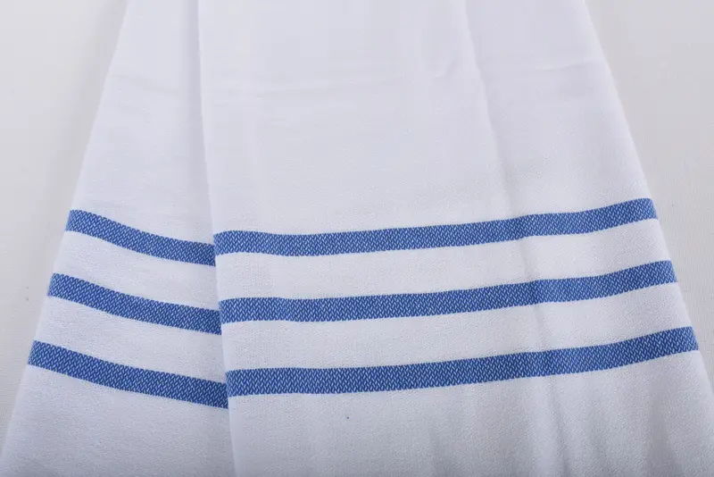 Wedding Favors, Kitchen Towel, Monogrammed Hand Towel, 40x20 Cotton Striped Towel, Gift For Coworker, Custom Wedding Gift From Bridesmaid - 4
