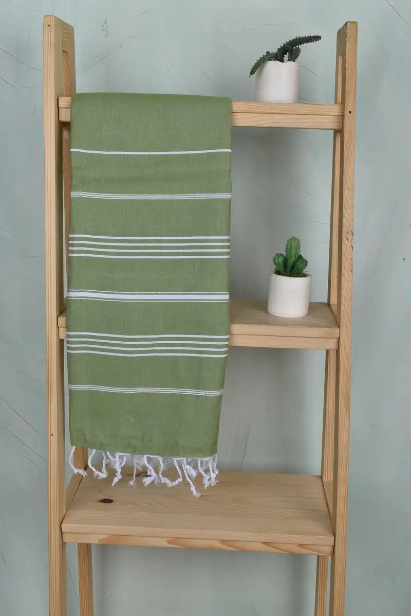 70x40 Cotton Striped Towel, Personalized Bridesmaid Gift, Travel towel, Organic Towel, Handmade Gift, Housewarming Gift, Turkish Beach Towel Bulk - 15