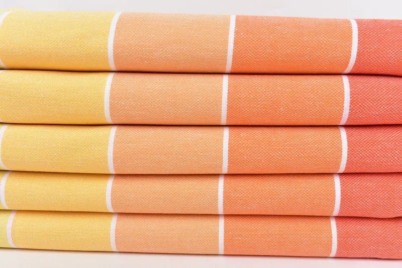 Turkish Bath Towel Set, Valentines Day Gift For Her, Wedding For Favor, Cotton towel, Turkish Towel Beach, Gift For Her, 70x40 Cotton Striped Towel - 2