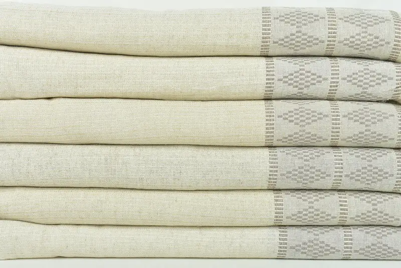 Throw Blanket Couch, Personalized Blanket, Wedding Gift Customized Blanket, Valentines Gift, Custom Wedding Gifts, 100x88 Linen Kilim Design Towel - 2