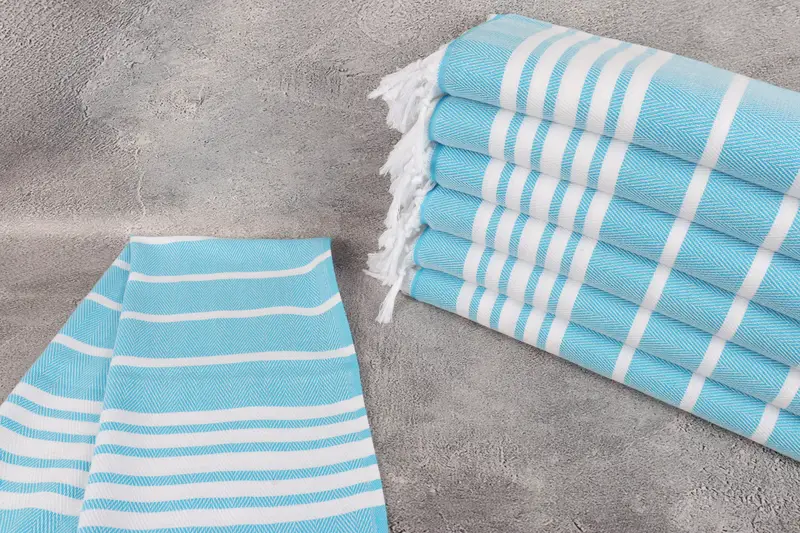 40x20 Cotton Zig zag Towel, Gift Towel, Personalized Hand Towel, Custom Wedding Gifts, Towel With Name, Personalized Gift, Monogram Hand Towel - 2