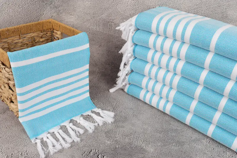 40x20 Cotton Zig zag Towel, Gift Towel, Personalized Hand Towel, Custom Wedding Gifts, Towel With Name, Personalized Gift, Monogram Hand Towel - 3