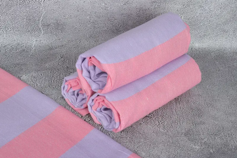 Fouta towel, Absorbent towel, Personalized Wedding Gift For Couple, 70x40 Cotton Striped Towel, Bath towel, Guest Towel, Embroidery Towel, Gym Towel - 8