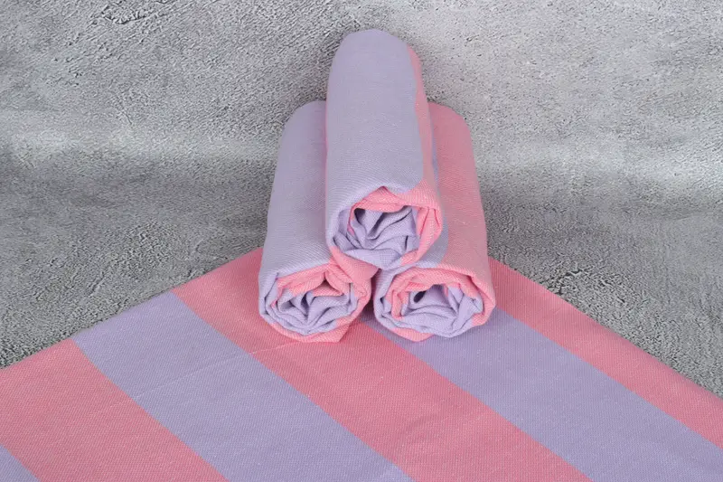 Fouta towel, Absorbent towel, Personalized Wedding Gift For Couple, 70x40 Cotton Striped Towel, Bath towel, Guest Towel, Embroidery Towel, Gym Towel - 7