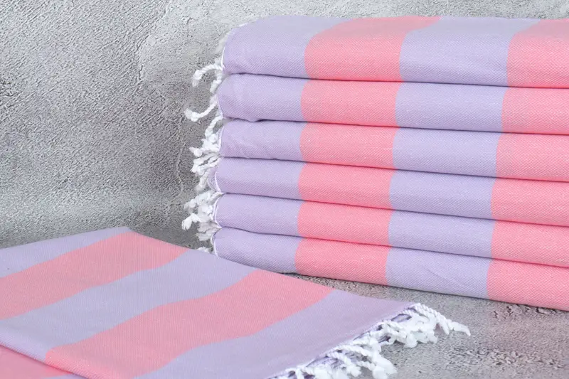 Fouta towel, Absorbent towel, Personalized Wedding Gift For Couple, 70x40 Cotton Striped Towel, Bath towel, Guest Towel, Embroidery Towel, Gym Towel - 2
