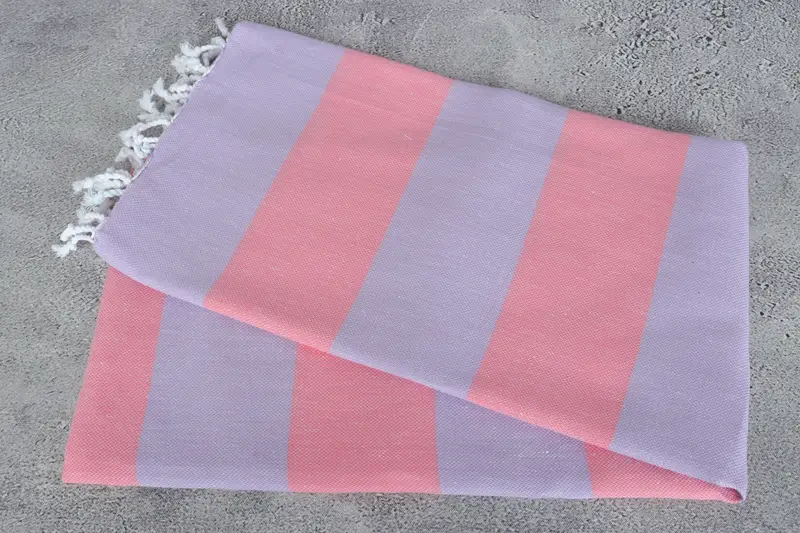 Fouta towel, Absorbent towel, Personalized Wedding Gift For Couple, 70x40 Cotton Striped Towel, Bath towel, Guest Towel, Embroidery Towel, Gym Towel - 6