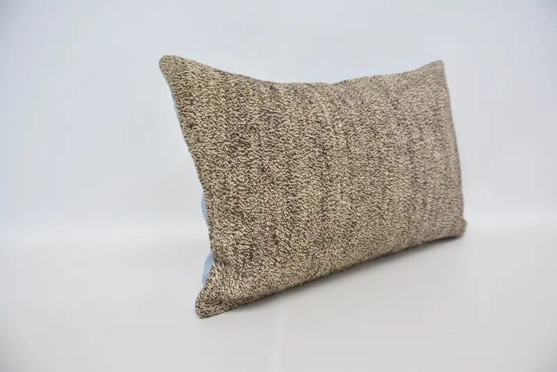 Throw Kilim Pillow, Kilim Pillow Cover, Interior Designer Pillow, Bright Cushion Cover, 16x24 Beige Pillow Cover, Pillow, Vintage Throw Cushion - 3