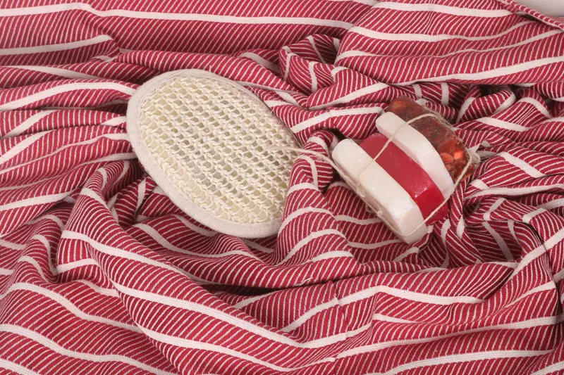 Bridesmaid Proposal Gift, 70x40 Bamboo Striped Towel, Absorbent Turkish towel, Personalized Towel Gift, Personalized Towel, Bridesmaid Gift - 7