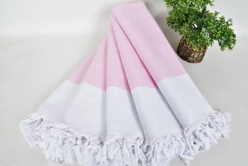 Best Beach Towel, Cotton towel, Sand-Resistant Peshtemal, 70x40 Cotton Striped Towel, Peshtemal Towel, Beach Towel Monogram, Wedding For Favor - 4