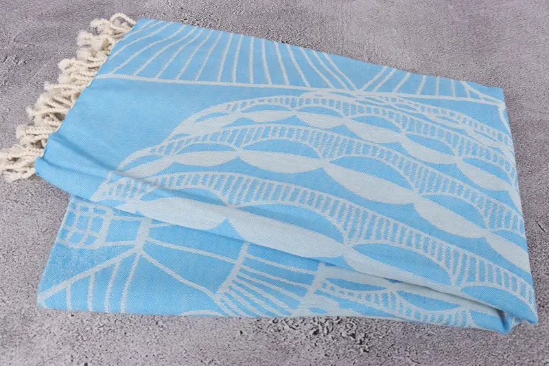 Bridesmaid Gift Towel, Custom Wedding Gifts, Peshtemal Towel, 68x40 Cotton Striped Design Towel, Bridesmaid Gifts Personalized, Best Beach Towel - 7