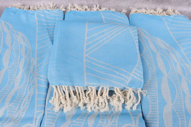 Bridesmaid Gift Towel, Custom Wedding Gifts, Peshtemal Towel, 68x40 Cotton Striped Design Towel, Bridesmaid Gifts Personalized, Best Beach Towel - 5