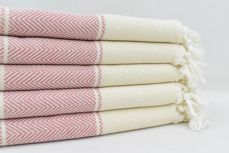 Gift For Her, Summer Towel, 70x36 Cotton Herringbone Towel, Turkish Towel Beach, Employee Gifts, Wedding Gifts Towel, Unique Wedding Gift - 3