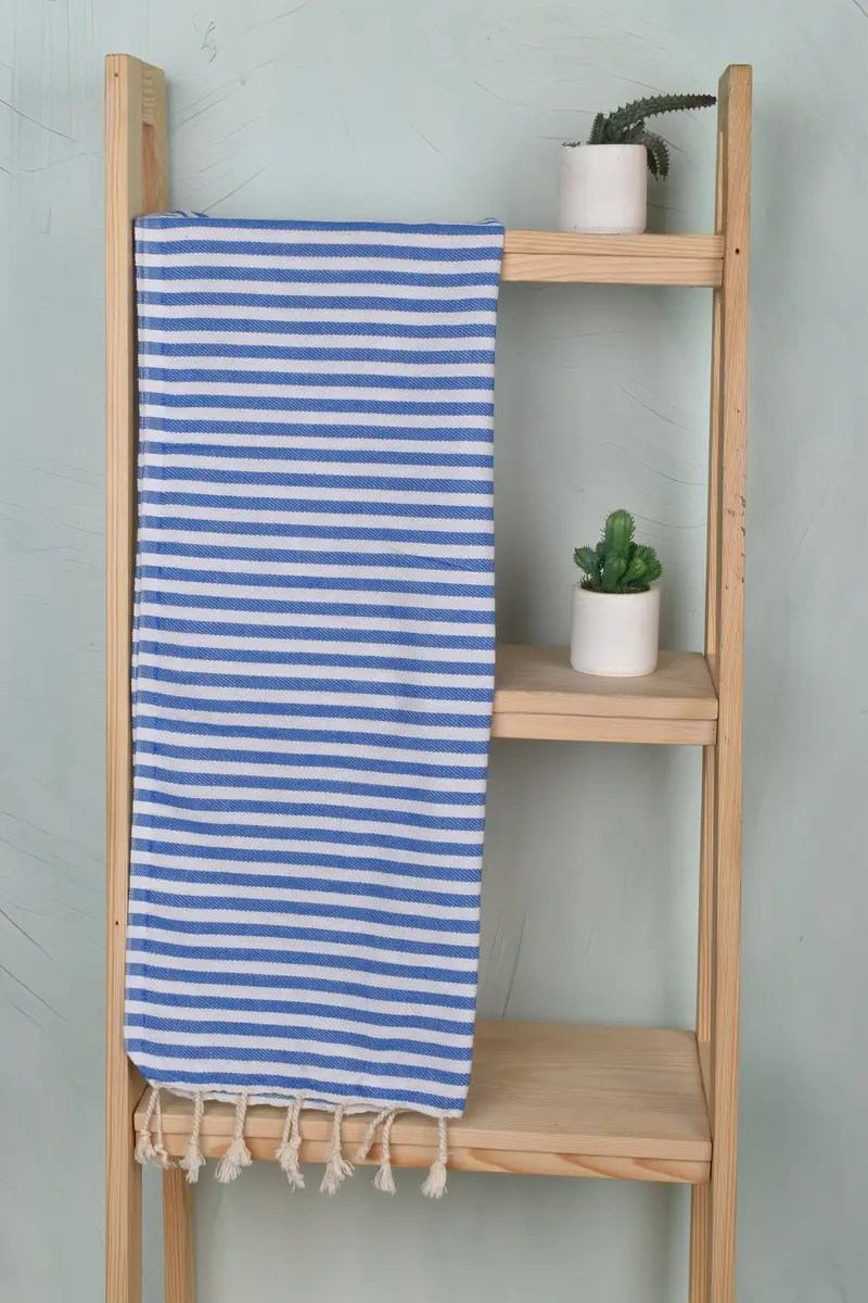 Monogram Hand Towel, Gym Towel, Personalized Hand Towel, Bachelor Gifts, Monogram Kitchen Towel, 40x18 Cotton Striped Towel, Girl Trip Party Favor - 8