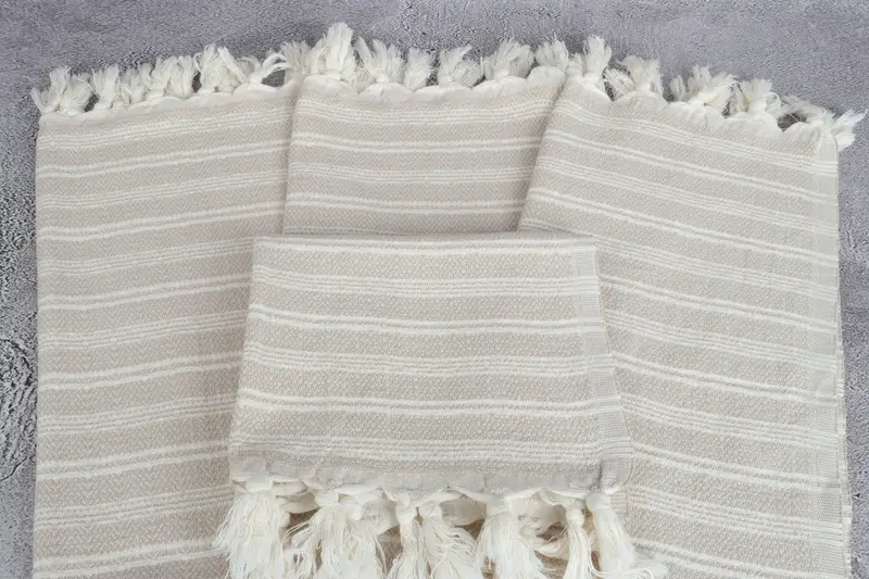 Turkish Towel Hand Towel, Xmas Gifts, Monogram Hand Towel, 32x18 Cotton Flat Towel, Kitchen Towel, Maid Of Honor Gift, Valentine Day Gift For Her - 4