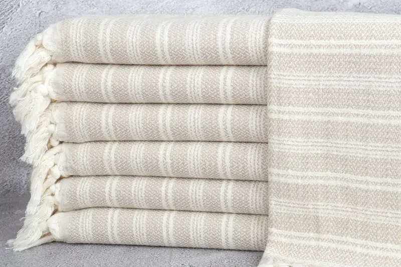 Turkish Towel Hand Towel, Xmas Gifts, Monogram Hand Towel, 32x18 Cotton Flat Towel, Kitchen Towel, Maid Of Honor Gift, Valentine Day Gift For Her - 1