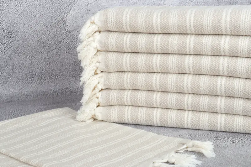 Turkish Towel Hand Towel, Xmas Gifts, Monogram Hand Towel, 32x18 Cotton Flat Towel, Kitchen Towel, Maid Of Honor Gift, Valentine Day Gift For Her - 2