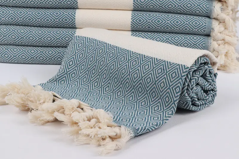 Turkish Towel Beach Towel, Beach towel, Quick-dry peshtemal, Gift Towel, Turkish towel bulk order for wedding gifts, Absorbent Turkish towel - 4
