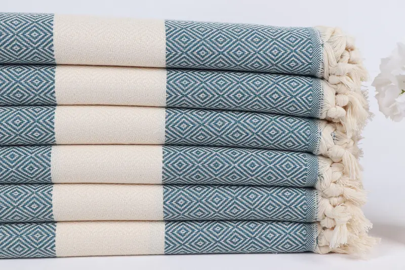 Turkish Towel Beach Towel, Beach towel, Quick-dry peshtemal, Gift Towel, Turkish towel bulk order for wedding gifts, Absorbent Turkish towel - 3