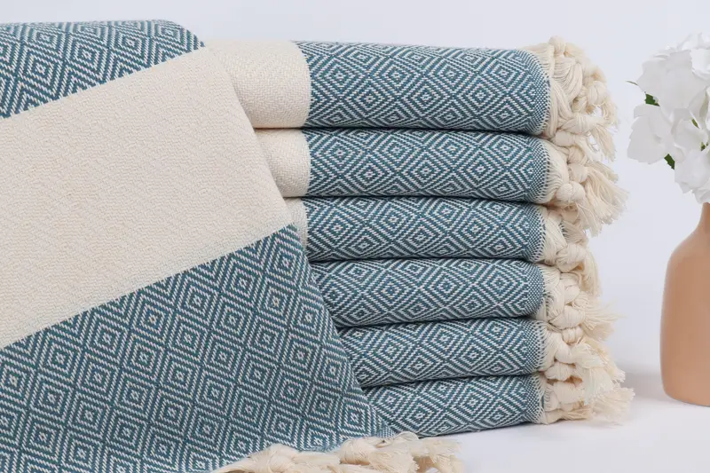 Turkish Towel Beach Towel, Beach towel, Quick-dry peshtemal, Gift Towel, Turkish towel bulk order for wedding gifts, Absorbent Turkish towel - 1