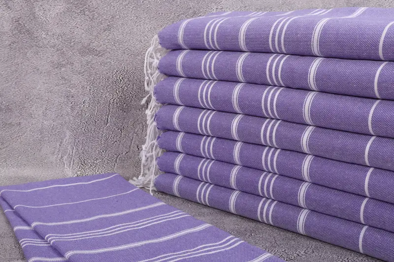 Bulk Order Towel, Embroidery Towel, Monogram Hand Towel, 40x24 Cotton Striped Towel, Custom Hand Towel, Personalize Gift, Monogrammed Hand Towel - 2