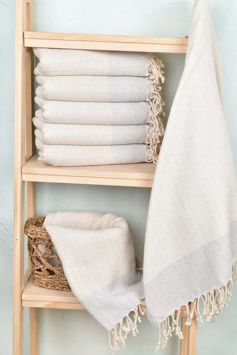 Bachelorette Party Items, Bridal Shower Favor, 70x40 Cotton Diamond Towel, Turkish Towel USA, Custom Wedding Gifts, Turkish Towel Beach, Yoga Towel - 3