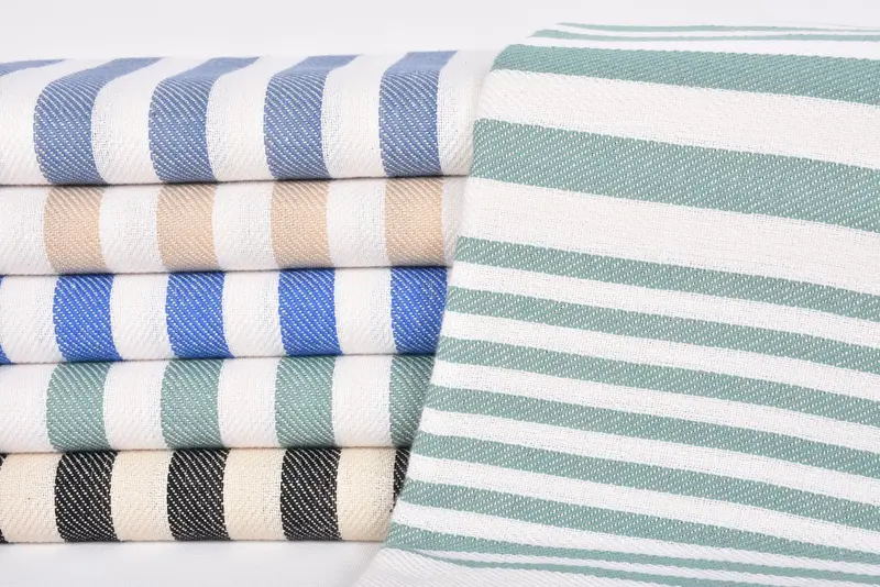 70x40 Cotton Striped Towel, Valentines Gift, Gym Towel, Lightweight Turkish towel, Quick-dry peshtemal, Turkish Towel Beach Towel, Home Decor Gifts - 2