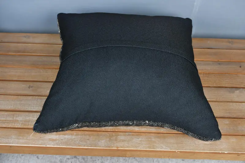 Indoor Pillow Cover, Pillow Case, Indoor Cushion Case, Kilim Pillow, Vintage Kilim Pillow, 20x20 Brown Pillow Sham, Boho Pillow - 5