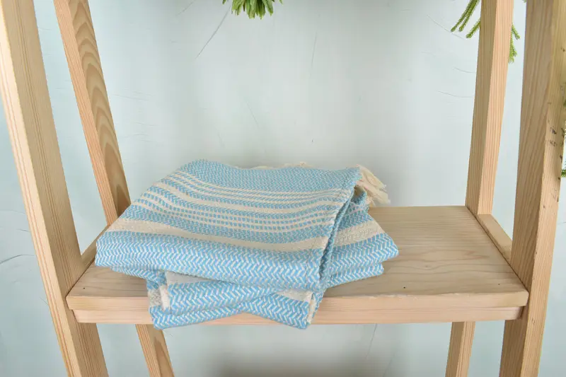 40x18 Cotton Striped Towel, Customized Towels, Monogram Kitchen Towel, Gift For Him, Monogram Turkish Bath Towel, Wedding Gift, Bathroom Towels - 7
