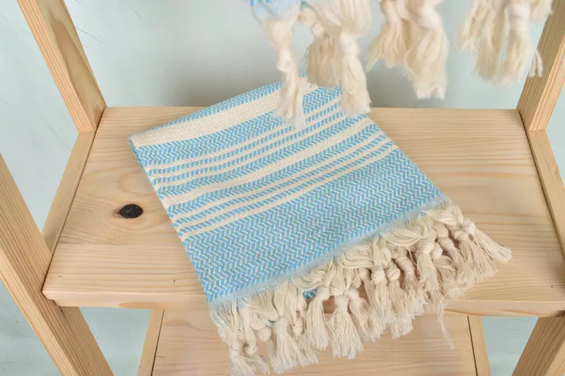 40x18 Cotton Striped Towel, Customized Towels, Monogram Kitchen Towel, Gift For Him, Monogram Turkish Bath Towel, Wedding Gift, Bathroom Towels - 5