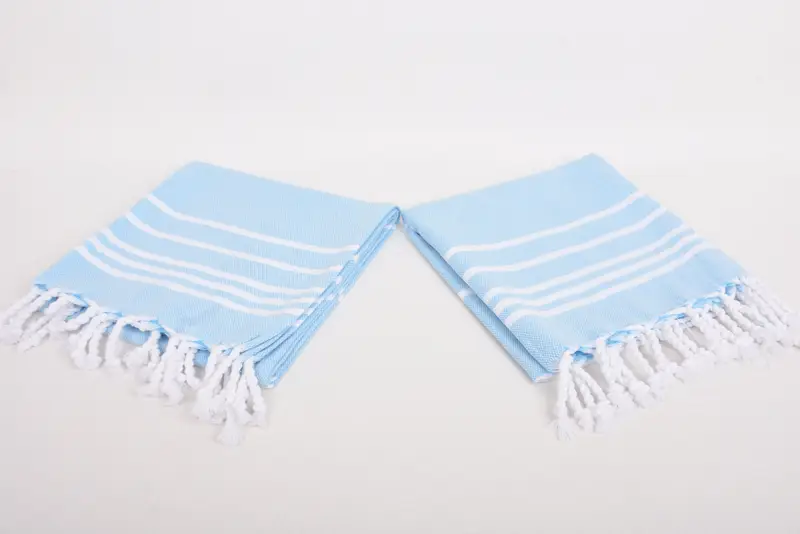 Wedding Gift, Best Wedding Gift, Organic Towel, Gifts For Him, 38x18 Cotton Striped Towel, Small Bath Towels, Bathroom Towels, Valentines Day Gift - 6