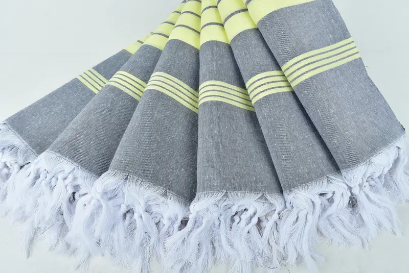 Spa Gift, Bachelorette Party Gift, 68x36 Cotton Striped Towel, Bachelorette Party Gifts Bridesmaids, Yoga Towel, Personalized Wedding Gift - 4