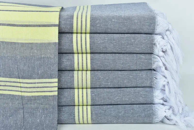 Spa Gift, Bachelorette Party Gift, 68x36 Cotton Striped Towel, Bachelorette Party Gifts Bridesmaids, Yoga Towel, Personalized Wedding Gift - 1