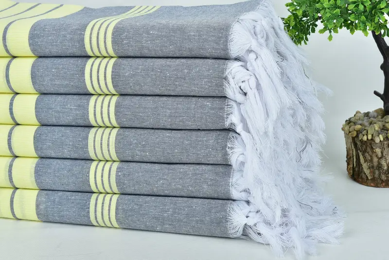 Spa Gift, Bachelorette Party Gift, 68x36 Cotton Striped Towel, Bachelorette Party Gifts Bridesmaids, Yoga Towel, Personalized Wedding Gift - 3