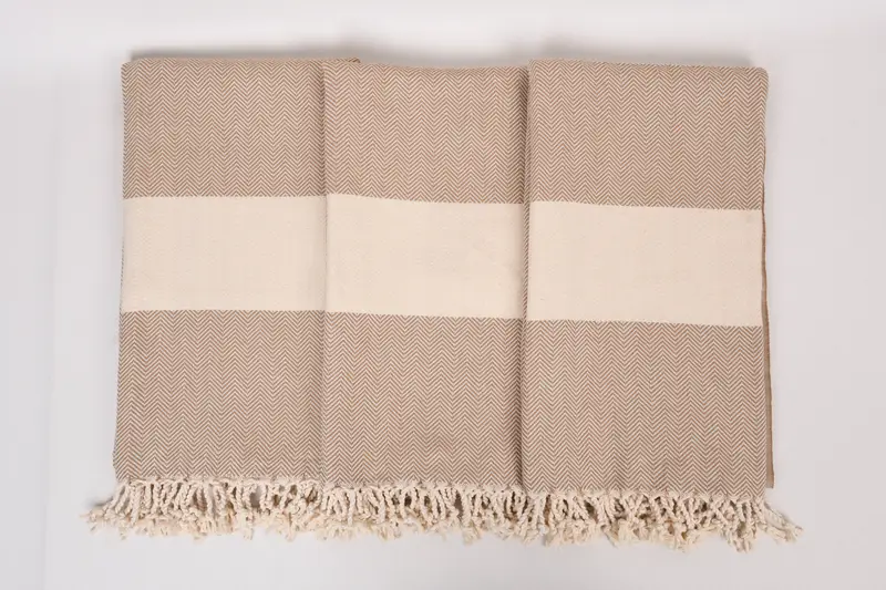 Quick-dry peshtemal, Gift For Him, 70x40 Cotton Herringbone Towel, Gift For Best Friend, Bachelorette Party Favors, Holiday Towel, Organic Towel - 7