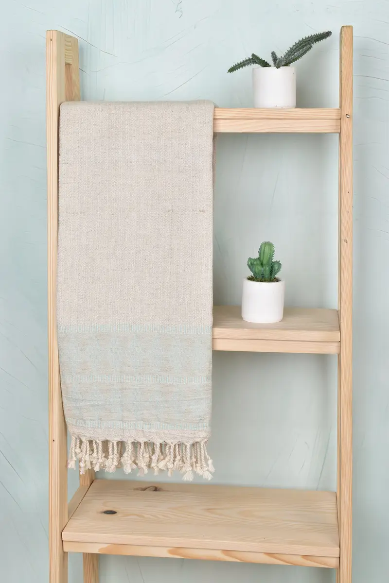 Holiday Towel, 70x36 Linen Kilim Design Towel, Wedding Gifts Towel, Bridal Shower Favors, Personalized Turkish Towel, Bachelor Party Gifts - 8