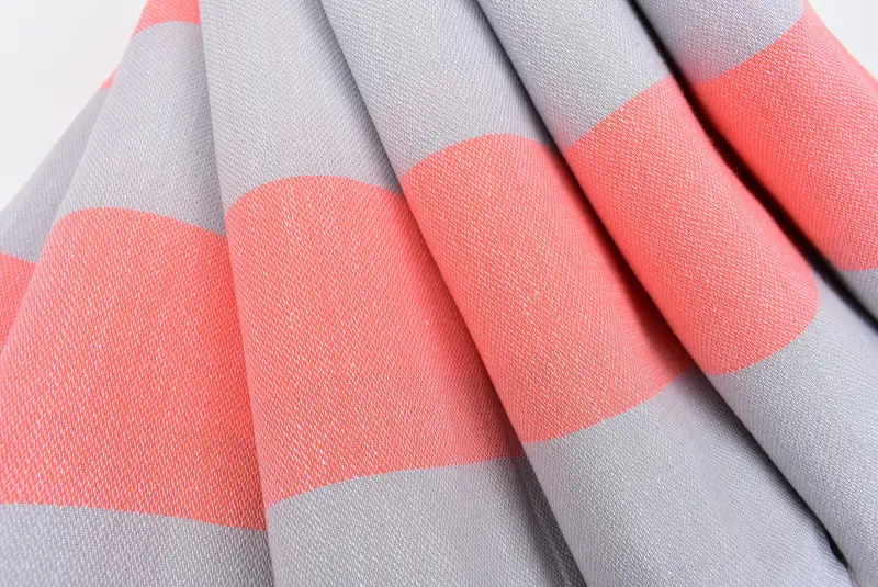70x40 Cotton Striped Towel, Holiday Towel, Bachelorette Towel, Wedding Gift, Beach Size Towel, Soft towel, Bridal Shower Favors, Customized Towels - 5