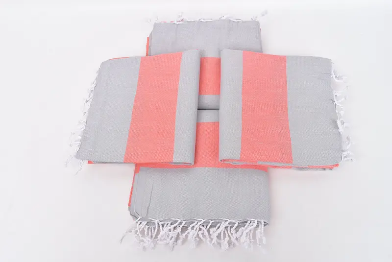 70x40 Cotton Striped Towel, Holiday Towel, Bachelorette Towel, Wedding Gift, Beach Size Towel, Soft towel, Bridal Shower Favors, Customized Towels - 6