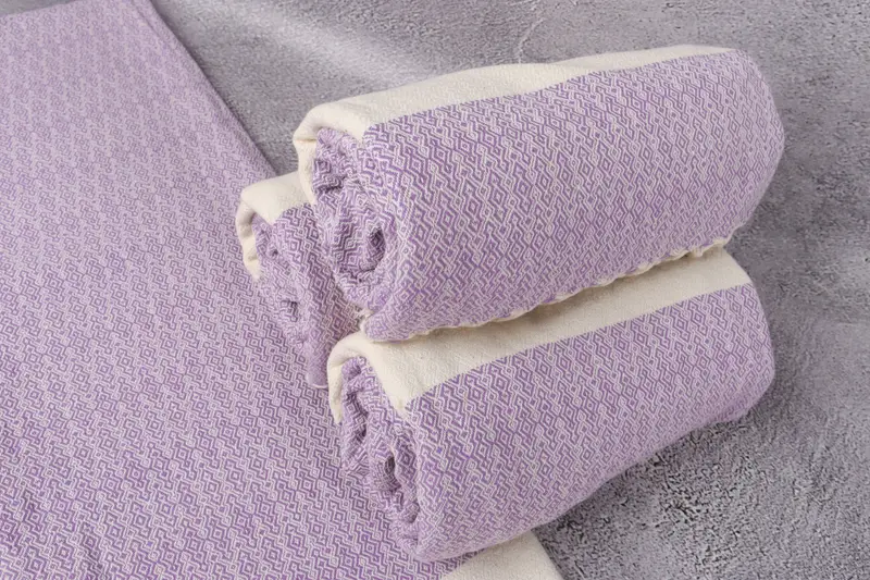 Soft towel, Boyfriend Christmas Gift, Girls Weekend Getaways Ideas, Guest Towel, 68x36 Cotton Diamond Towel, Wedding Gifts Towel, Summer Gift - 7