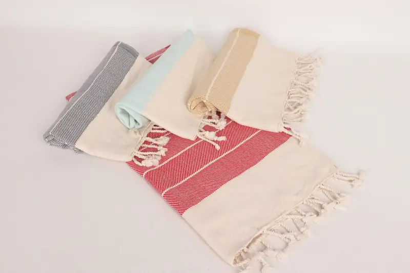 Personalized Gifts, Merry Christmas Gifts, 36x16 Cotton Striped Towel, Gym Towel, Personalized Hand Towel, Bridal Shower Favors, Personalized Gift - 4