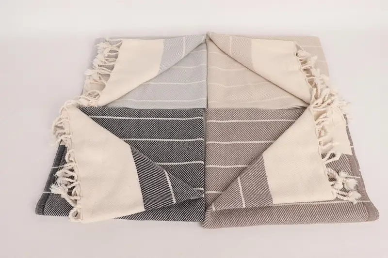 Personalized Gifts, Merry Christmas Gifts, 36x16 Cotton Striped Towel, Gym Towel, Personalized Hand Towel, Bridal Shower Favors, Personalized Gift - 5