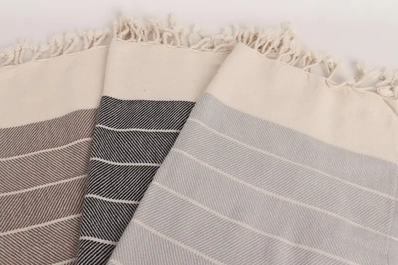 Personalized Gifts, Merry Christmas Gifts, 36x16 Cotton Striped Towel, Gym Towel, Personalized Hand Towel, Bridal Shower Favors, Personalized Gift - 8