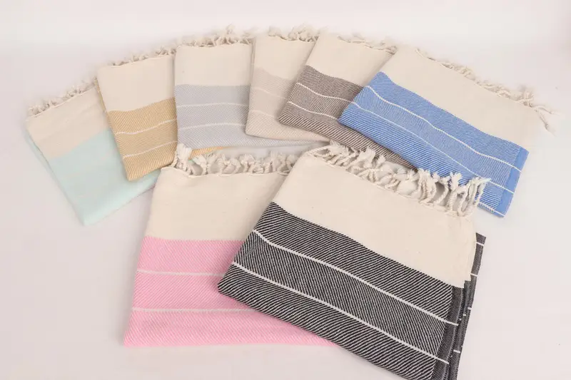 Personalized Gifts, Merry Christmas Gifts, 36x16 Cotton Striped Towel, Gym Towel, Personalized Hand Towel, Bridal Shower Favors, Personalized Gift - 3