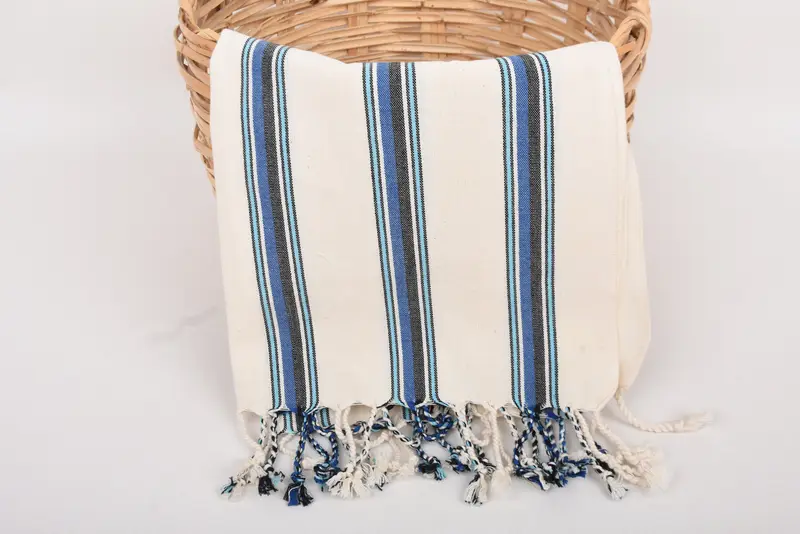 Wedding Gift, Family Gift, Custom Hand Towel, Bachelorette Party Gifts For Bride, 36x20 Cotton Striped Towel, Small Bath Towels, Monogram Towels - 6