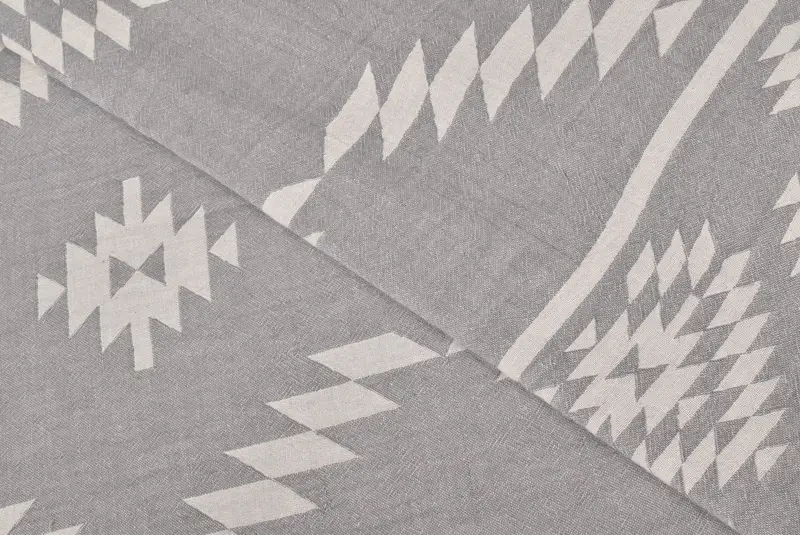 Decorative Bedspread, Throw Blanket, Aesthetic Blanket, Decorative Blanket, Bridesmaid Proposal Gift, Woven Blanket, 84x56 Cotton Kilim Design Towel - 5