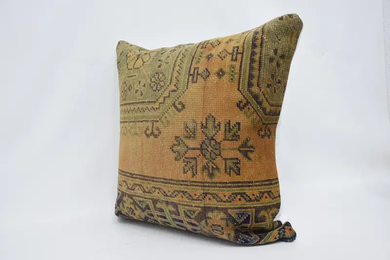 Outdoor Cushion Case, Pillow, 28x28 Orange Cushion Case, Southwestern Pillow, Chair Cushion, Interior Designer Pillow, Boho Pillow, Pillow for Sofa - 4