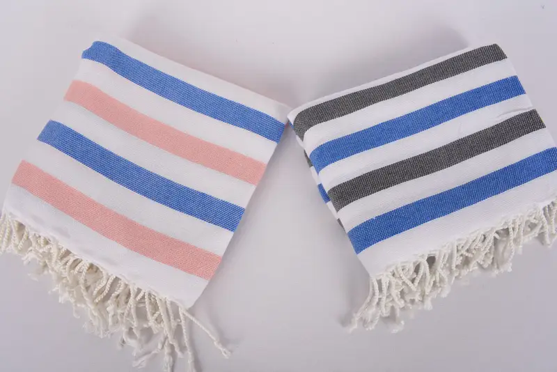 Embroidered Towel, Bachelorette Towel, Anniversary Gift For Her, 64x36 Cotton Striped Towel, Home Decor Gifts, Gift For Him, Custom Turkish Towel - 7