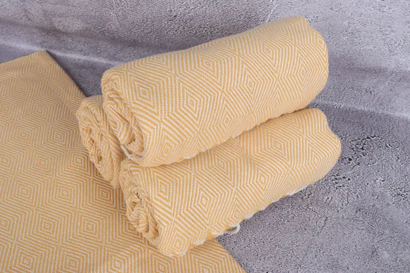 74x40 Cotton Diamond Towel, Memorial Gift, Monogram Towels, Quick-dry peshtemal, Gifts For Him, Turkish Towel USA, Bridemaids Beach Towel - 7