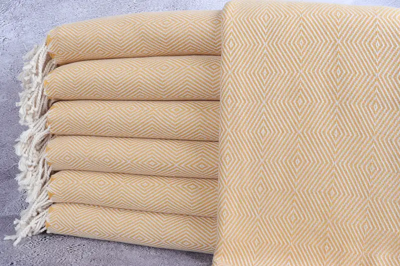 74x40 Cotton Diamond Towel, Memorial Gift, Monogram Towels, Quick-dry peshtemal, Gifts For Him, Turkish Towel USA, Bridemaids Beach Towel - 1