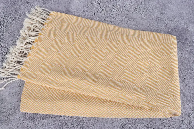 74x40 Cotton Diamond Towel, Memorial Gift, Monogram Towels, Quick-dry peshtemal, Gifts For Him, Turkish Towel USA, Bridemaids Beach Towel - 6